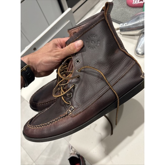 rogues gallery Vintage Boots Men's Rare Size 10.5 Handmade - Picture 2 of 8